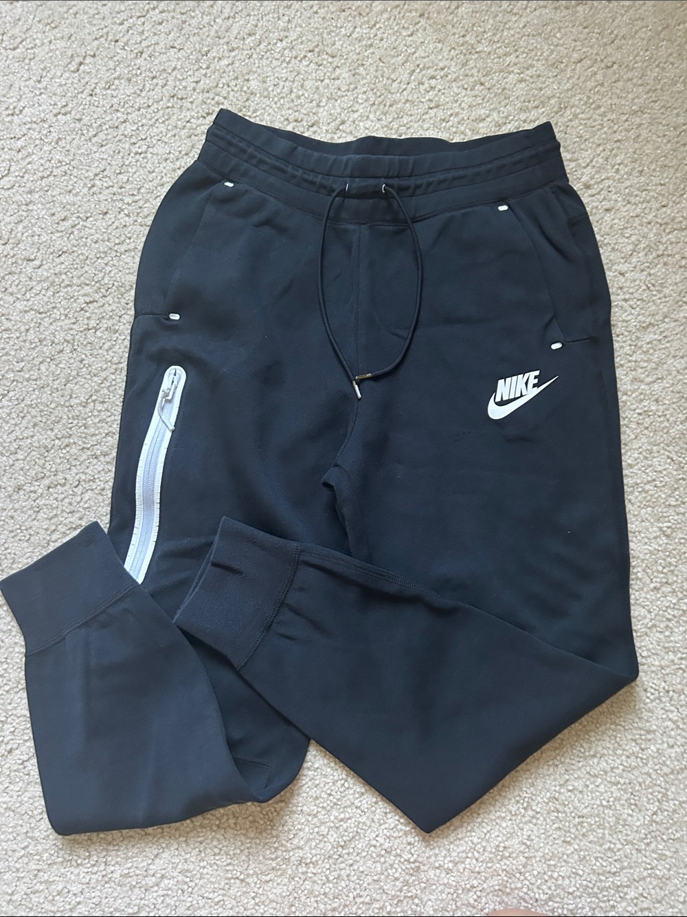 Nike black joggers-women’s small